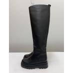 REMME◆ロングニーハイブーツ/38/BLK/zh-7257-odette
