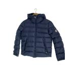 MONCLER◆ダウンジャケット/byron giubbotto/--/ナイロン/ネイビー/無地/B29544198625