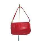 ショッピングGABBANA DOLCE&GABBANA◆ハンドバッグ/レザー/RED/無地