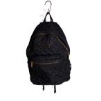 MARC JACOBS* рюкзак / нейлон /BLK/ одноцветный / кожа трещина 