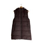 ショッピングzara ZARA◆コート/M/ポリエステル/BRW/無地