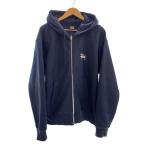 ショッピングstussy STUSSY◆BASIC STUSSY ZIP HOODIE/ジップパーカー/L/コットン/ネイビー/1975000
