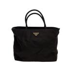 ショッピングPRADA PRADA◆トートバッグ/ナイロン/BLK