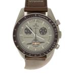 OMEGA◆OMEGA×SWATCH_ムーンスウォッチ_ミッショントゥザサターン_QZ_CE/ナイロン_42mm/アナログ