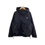 COMFY OUTDOOR GARMENT◆ANORAK HOODIE/アノラックフーディー/ブルゾン/XL/ナイロン/BLK/CMF2401-J07C//