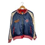 スカジャン/L/ポリエステル/NVY/総柄/ドラゴンボールZ/タグ付き