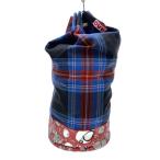 ショッピングダッフル CHARLES JEFFREY LOVERBOY◆ダッフルバッグ/ショルダーバッグ/--/マルチカラー/チェック