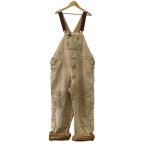 Carhartt*USA производства / комбинезон /46/ хлопок /BEG/ одноцветный 