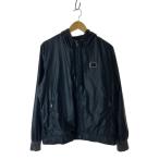 ショッピングGABBANA DOLCE&GABBANA◆メタルロゴナイロンジャケット/44/ナイロン/BLK/無地
