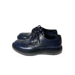ショッピングPRADA PRADA◆ドレスシューズ/NVY/レザー/2EE098/ウィングチップ/エアーソール