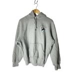 ショッピングsnowman Supreme◆21AW/Snowman Hooded Sweatshirt/ パーカー/M/コットン/GRY/プリント