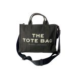 ショッピングmarc MARC JACOBS◆2WAY/トートバッグ/キャンバス/BLK/プリント