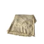 ショッピングVUITTON LOUIS VUITTON◆ストール/シルク/BEG/モノグラム/レディース//