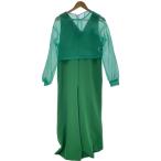 ROSE BUD◆オケージョンコンビネゾン/S/ポリエステル/GRN/無地/600-2944001