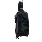 TUMI* сумка на плечо /--/BLK/ низ ткань. облупленное место / угол потертость / ощущение б/у иметь //