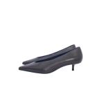 ショッピングzara ZARA◆パンプス/38/BRW/レザー