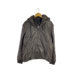 AKM◆レザージャケット・ブルゾン/XL/羊革/ブラウン/ASO-22004W