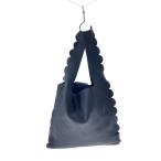 LUDLOW◆バッグ/レザー/NVY/ス