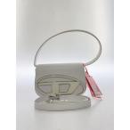 ショッピングdiesel DIESEL◆バッグ/レザー/WHT/PR818