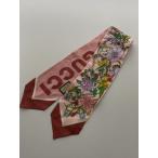 GUCCI* шарф / шелк /PNK/ цветочный принт / женский /700424 3G001/ цветочный ///