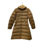 MONCLER◆ダウンジャケット/O/ポリエステル/BRW/無地/Z6H0536