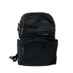 TUMI◆リュック/キャンバス/BLK