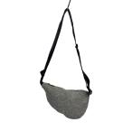 POMTATA*pontata/ сумка-пояс /--/WHT/ твид / белый / черный 