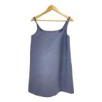 PRADA◆PRADA/キャミワンピース/40/ウール/BLK/無地/DNA942 S221 1XMY