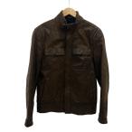 GAP◆レザージャケット・ブルゾン/M/レザー/BRW