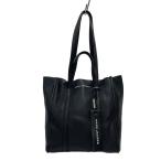 MARC JACOBS◆トートバッグ/レザー/BLK/M0015656