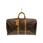 LOUIS VUITTON* ключ poru50_ монограмма * парусина _BRW/PVC/BRW