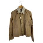 ショッピングGABBANA DOLCE&GABBANA◆ドッキングシャツ/長袖シャツ/16/コットン/BEG