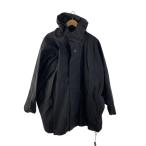 GAP◆yeezy gap/T Cut Parka/ジップパーカー/S/ナイロン/BLK