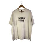 ショッピングstussy STUSSY◆Tシャツ/XXL/コットン/WHT//