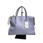 FURLA◆ハンドバッグ/レザー/BLU