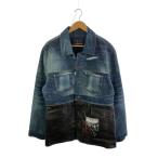 ショッピングzara ZARA◆Gジャン/L/コットン/IDG/6085/486/427