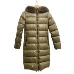 DUVETICA◆Alia/ロングダウンジャケット/38/ナイロン/KHK/D.1570.00.MFN-1035R