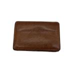 MOTHERHOUSE* футляр для карточек / кожа /BRW/ мужской //