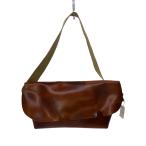 Uni&co◆メッセンジャーバッグM/レザー/ブラウン