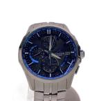 CASIO◆ソーラー腕時計・OCEANUS/アナログ/SLV//