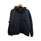 ショッピングsupreme Supreme◆23SS/Repeat Stitch Anorak/M/ナイロン/BLK/数か所ほつれ有