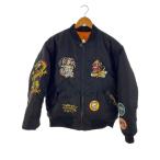 X-LARGE◆×Ed Hardy/REVERSIBLEMILITARYJACKET/M/ナイロン/BLK/101223021013