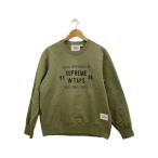 ショッピングsupreme Supreme◆21AW/×WTAPS/Crewneck/ウェット/S/コットン/KHK//