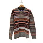 JUNYA WATANABE COMME des GARCONS MAN◆ニット・セーター(厚手)/S/ウール/マルチカラー/総柄/WN-N003//