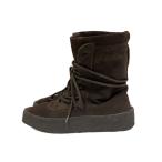 YEEZY◆SEASON2 CREPE BOOT/レースアップブーツ/41/BRW/スウェード//