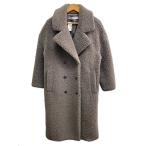 ショッピングzara ZARA◆ボアコート/S/ポリエステル/CML//
