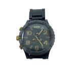 ショッピングnixon NIXON◆クォーツ腕時計/アナログ/ステンレス/ブラック/ブラック/THE 51-30 CHRONO