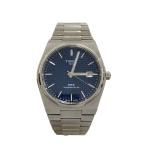 TISSOT◆自動巻腕時計/アナログ/BLU/SLV/T137407A//