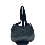 HERMES◆エルメス/ミニロデオ/80s/VINTAGE/ショルダーバッグ/レザー/ブラック/〇R刻印