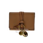 ショッピングchloe Chloe◆3つ折り財布/レザー/ベージュ/レディース